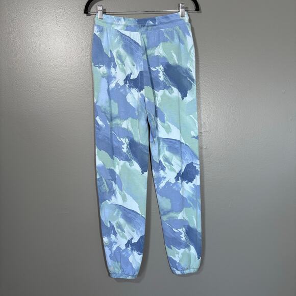 Athleta Girl Blue Tie Dye Warm Up Jogger Pants - XL/14 - Loungewear Athleisure - Picture 6 of 6